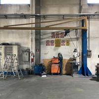 Gru a bandiera con paranco DONATI da 1000 kg
