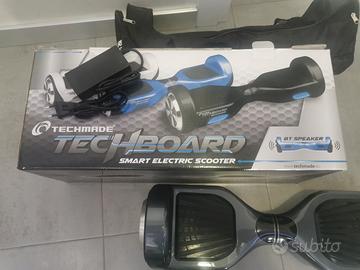 OVERBOARD con luci blu e casse Bluetooth 