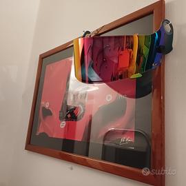 SCHUMACHER  visiera Schubert F1