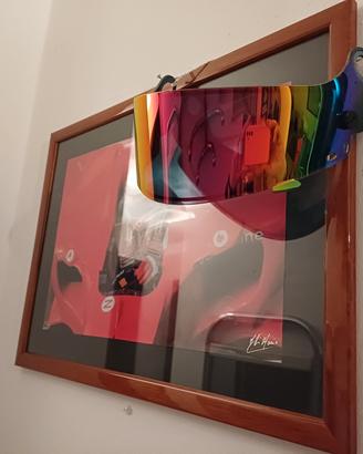 SCHUMACHER  visiera Schubert F1