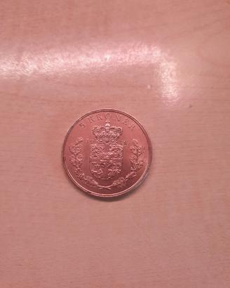 moneta 5 kroner danimarca 1972 frederik IX konge a