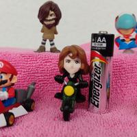 Lotto 5 action figure MARIO KART YATTAMAN LUPIN 3