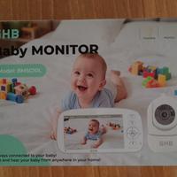Baby monitor video e audio 5" 720p hd notturno