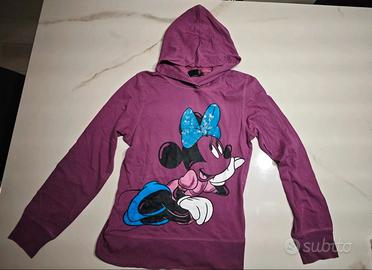 Felpa in cotone da donna, originale Disney