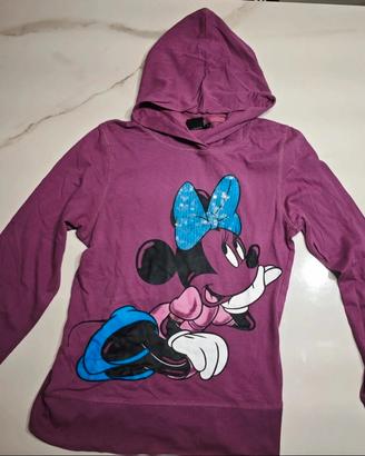 Felpa in cotone da donna, originale Disney