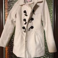 Cappotto color panna bambina 13-14 anni.