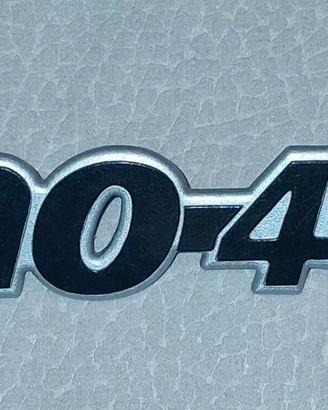 Scritta posteriore Originale Fiat Uno 45-S
