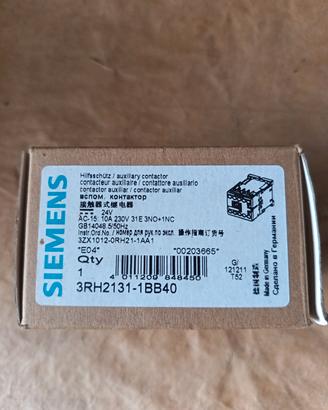 Siemens 3RH2131-1BB40 Contattore ausiliario
