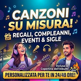 Canzoni Personalizzate su Commissione