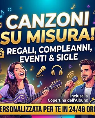 Canzoni Personalizzate su Commissione