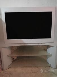 sony trinitron crt con mobiletto dedicato