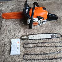 Motosega Stihl MS 181 perfetta 2 barre 4 catene