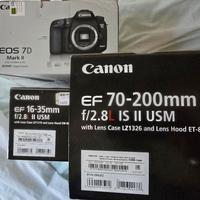 Canon 7D II + 16-35mm f/2.8 II + 70-200 f/2.8 II