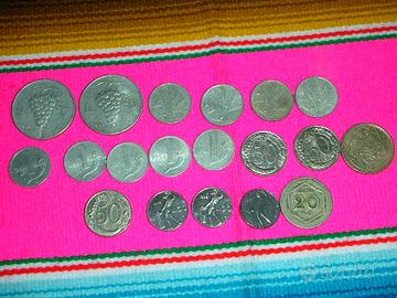 Serie di lire italiane,1918, 1949 al 1999