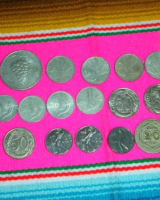 Serie di lire italiane,1918, 1949 al 1999