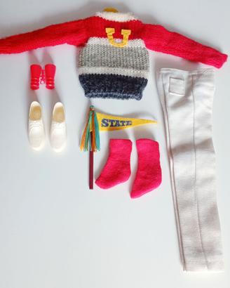 Ken Barbie Completo -Campus Hero #770 vintage 1961