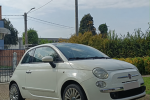 Fiat 500 1.2 Lounge – 2008 – 121.000 km – bianca