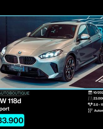 Bmw 118d MSport TETTO/LED/INNOVATION