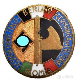 Distintivo Italia Germania Roma Berlino RRRR
