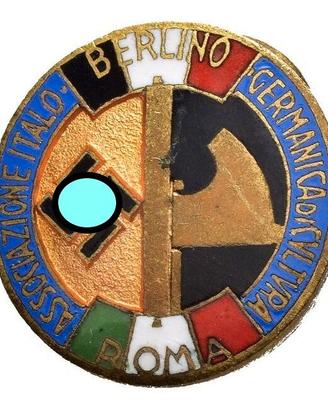 Distintivo Italia Germania Roma Berlino RRRR