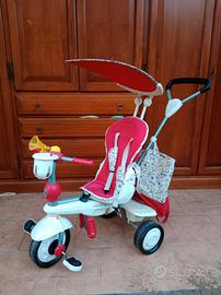 TRICICLO SMAR-TRIKE ROSSO DA 15 MESI A 3 ANNI