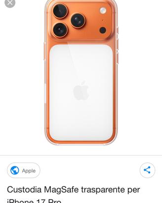 Cover originale iPhone 17 pro