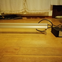 Plafoniera con lampada da 8w per acquario