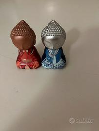 Coppia statuine Buddha