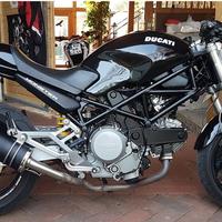 Short Titanium Black Basso Ducati Monster