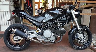 Short Titanium Black Basso Ducati Monster