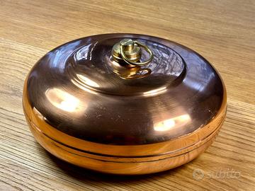 Scaldaletto tondo in rame