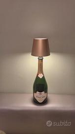 Diebolt-Vallois bottiglia lampada led dorata 