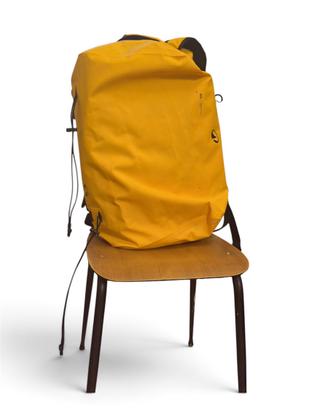 sacca impermeabile gialla decatlhon 40 L