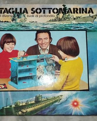 BATTAGLIA SOTTOMARINA MB GIOCHI ANNI'70