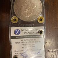 Vittorio Emanuele II 1873 in argento 