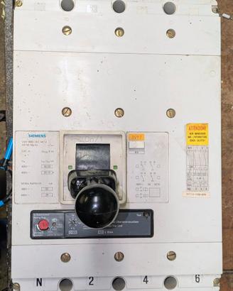INTERRUTORE SIEMENS 400/800 A VDE 0660/IEC 947-2 A