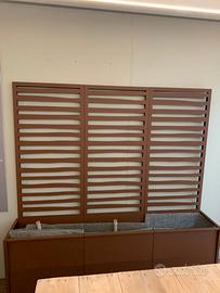 FIORIERE CON FRANGIVISTA - 180 cm