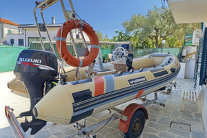 Gommone solemar motore Suzuki df40