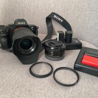 Sony Alpha 7 II+obiettivi+accessori