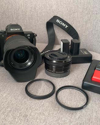 Sony Alpha 7 II+obiettivi+accessori