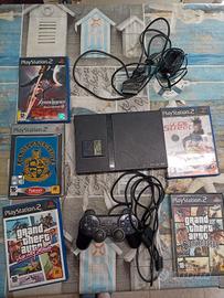 ps2 slim + giochi