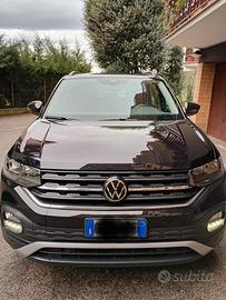 Volkswagen t-cross 1.0 95 CV benzina style nera
