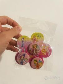 Winx Club Vintage Pins Badges Scellé Sealed Nuovo