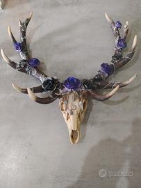 Teschio gotico in resina Nemesis Now