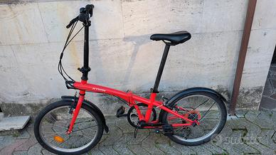 bicicletta b'twin pieghevole in ottime  