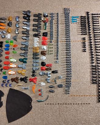 pezzi lego bionicle assortiti
