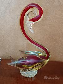 Cigno in vetro di murano...anni 60 
