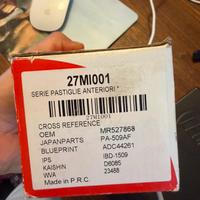 Pastiglie anteriori pajero 3.2 did