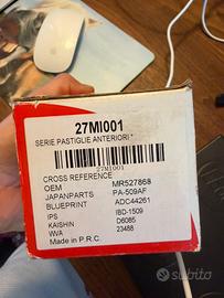 Pastiglie anteriori pajero 3.2 did