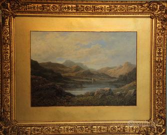 coppia di quadri '800 inglese G.F. Buchanan